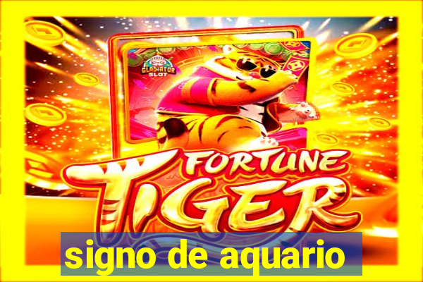 signo de aquario